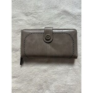 Women Ladies Leather Long Wallet Card Holder Purse Handbag Clutch RFID Blocking
